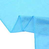 Voile carré en jersey de coton mercerisé respirant, foulard uni de haute qualité pour femmes, châles islamiques, bandeau musulman, vente en gros