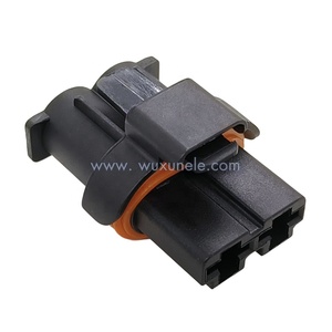 ขั้วต่อสายไฟแบบปิดผนึกสำหรับยานยนต์ WX 2 พิน พลาสติก รุ่น DJ7021B-8.0-21 สำหรับปลั๊กไฟ NG - Product Image 4