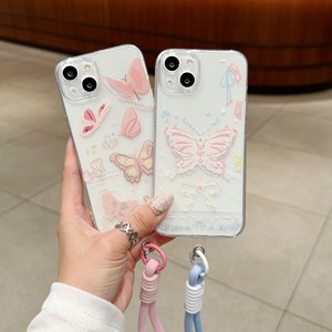 Belle <span class=keywords><strong>coque</strong></span> de téléphone fleur papillon pour <span class=keywords><strong>iPhone</strong></span> 17 16 15 14 13 <span class=keywords><strong>12</strong></span> 11 X XR Xs SE2 SE 8 7 Plus Pro Max <span class=keywords><strong>Mini</strong></span> <span class=keywords><strong>coque</strong></span> arrière en TPU - Product Image 5
