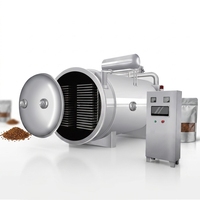 Modulaire koffie-vriesdroger met schaalbare capaciteit, industriële lyofilisator voor de groeiende sector van de specialiteitencoffieverwerking.