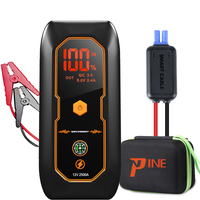 Démarreur de voiture 12V PN-DN16, batterie lithium-ion polymère, 600-2000A de crête, pour démarrage d'urgence de voiture, camion, moto