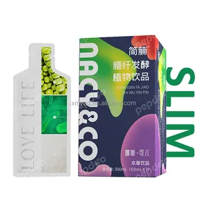 OEM Natural Slimming liquid Herbal supplement Fit Juice Healthy Fat Burner Tea Dietary fiber oral detox drink