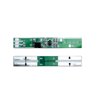 Clavier de protection de la batterie au lithium 2S4A 2a pcba 7.4v, circuit multicouche bms other pcb 18650