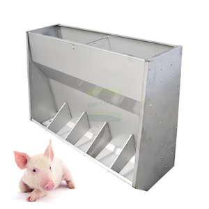Système d'alimentation automatique pour porcs en acier inoxydable, simple ou double face, pour pépinières d'équipements agricoles, le plus vendu - Product Image 1