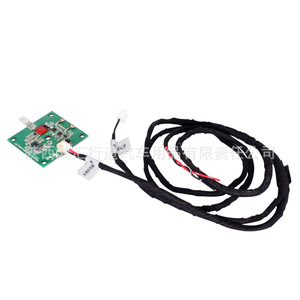 Circuit imprimé de charge sans fil pour siège de voiture HW-WC03, type carré en métal avec câble - Product Image 4