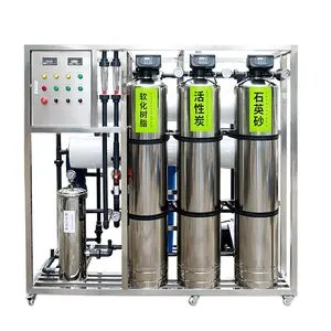 Set di apparecchiature per la depurazione dell'acqua ad osmosi inversa per hotel domestici completi di cuscinetto motore PLC a pompa-per aziende agricole familiari