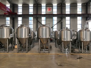 Cuve <span class=keywords><strong>de</strong></span> Fermentation Conique en Acier Inoxydable – Réservoir Mobile pour Vin et <span class=keywords><strong>Bière</strong></span> - Product Image 3