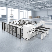 Scie à panneaux à chargement arrière MINGAN KS833HL avec manipulateurs à commande indépendante et double poutre de poussée CNC