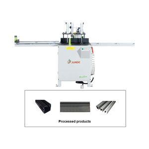 Máquina de Corte de Tubos de Aluminio JD-H405, Semiautomática, Neumática, de Alta Precisión, 90 Grados, 220V/380V, 2200W - Product Image 2