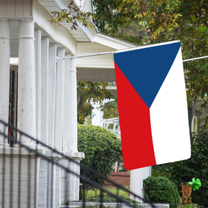 Le drapeau de la <span class=keywords><strong>République</strong></span> <span class=keywords><strong>tchèque</strong></span> en gros personnalisé tous les pays drapeau national 3x5 FT extérieur suspendu fibre de polyester livraison rapide - Product Image 4