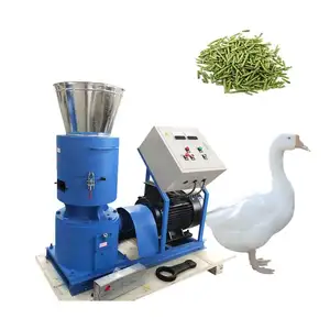 Mesin pembuat pakan ayam untuk penggunaan di rumah, mesin pengolahan umpan pemotong rumput napier