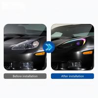 Phare projecteur LED RGB multicolore pour Chevrolet Corvette C6 2005-2014, clignotant modifié