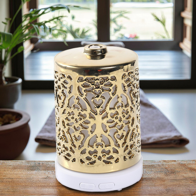 Energy Saving USB French Tabletop Outdoor Portable Micro Aromatherapy Fragrance Oil Diffuser LED Light Humidifier 1 Year