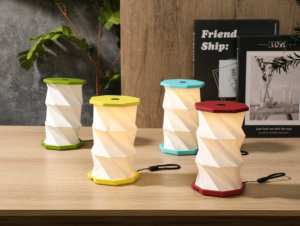 Đèn ngủ gấp gọn kiểu Hàn Quốc đơn giản, màu trắng, đèn LED hiện đại bằng gỗ, có nam châm, cảm biến chuyển động, đèn ngủ di động tiện dụng - Product Image 5