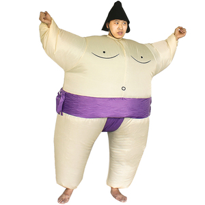 Costumes de <span class=keywords><strong>sumo</strong></span> violets et blancs, costumes de <span class=keywords><strong>sumo</strong></span> géants pour adultes, déguisements de cosplay, vêtements gonflables pour la scène, la danse et les spectacles - Product Image 2