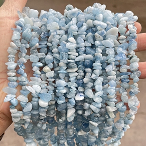 ลูกปัดหินธรรมชาติขนาด 5-8 มม. รูปทรงไม่สม่ำเสมอ ขายส่ง อะเมทิสต์ ไทเกอร์อาย ความยาว 80 ซม. สำหรับทำเครื่องประดับ DIY สร้อยข้อมือ - Product Image 4