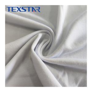 पॉलिएस्टर स्पैन्डेक्स इंटरलॉक फैब्रिक पेच त्वचा ब्रश फिनिश फ्लेक्स कपड़े - Product Image 2