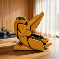 Fauteuil de massage portable H Premium OEM 4D à gravité zéro, avec fonction de rétraction complète du corps, chauffage, airbag, Bluetooth et rouleau pour les pieds, modèle 888