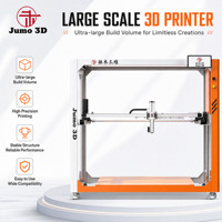Imprimante 3D industrielle Jumo 3D à grand volume d'impression, haute précision, nivellement automatique, plateau chauffant avec connectivité Wi-Fi/Ethernet/USB