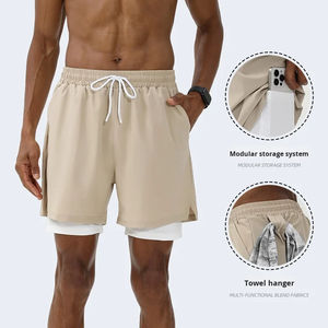 Logotipo personalizado Fabletics Mens Lift Daily 5 pulgadas Streetwear Summer Sportswear Gym Men's Workout Performance Shorts - Product Image 1