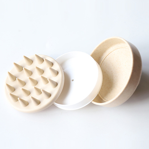 แปรงนวดหนังศีรษะ แปรงนวดผมซิลิโคน แปรงแชมพู - Product Image 3