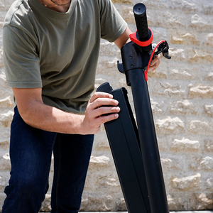 <span class=keywords><strong>Trottinette</strong></span> électrique à 2 roues, pliable, portable, pour adultes, moteur 350W, batterie 10AH, argent, siège, vente, entrepôt UE/États-Unis - Product Image 4
