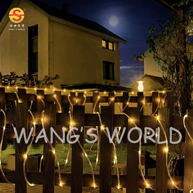 LED Solar Rope Light Outdoor Festival Holiday Tree Decoration Garden Rope Light · image 4