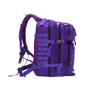 กระเป๋าเป้สะพายหลังผู้ชายลายพราง 3 มิติ ขนาด 45 ลิตร ความจุมาก เหมาะสำหรับเดินป่า ตั้งแคมป์ ท่องเที่ยว ทนทาน ผลิตจากโพลีเอสเตอร์ - Product Image 2