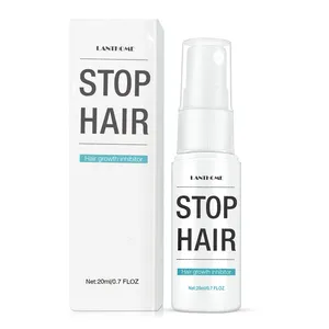 20Ml Krachtige Permanente Pijnloze Haarverwijdering Spray Stop Haargroeiremmer Verkleinen Poriën Huid Glad Herstel Essentie
