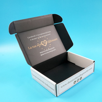 Caja Corrugada de Lujo Sostenible, Caja Plegable Ecológica, Impresión a Todo Color, Caja Plana para Empacar