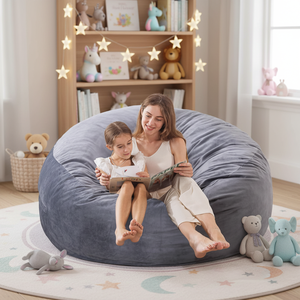 <span class=keywords><strong>Canapé</strong></span> géant en forme de <span class=keywords><strong>pouf</strong></span> compressé, fauteuil paresseux pour adulte, chaise longue d'extérieur, <span class=keywords><strong>pouf</strong></span>, divano pour salon familial – Approvisionnement direct usine - Product Image 5