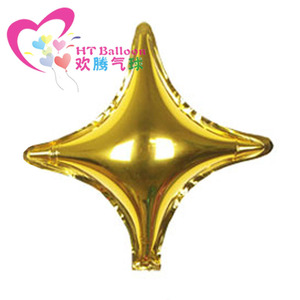 HT <b>Balloon</b> 10-Inch Four-Pointed Star Aluminum Foil <b>Balloons</b> Star-Shaped Wedding Party <b>Decorations</b> - Product Image 4