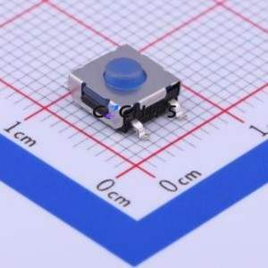 K2-1156SP-D4SW-05 Tactile Switch SMD Switch Single Pole Single Throw Round Button 2.5N Vertical Mount - Product Image 1