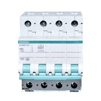 Disjoncteur miniature moulé Siemens 5SY6 1P 10A 250V 6kA Courbe C pour protection AC MCCB, montage sur rail - Vente en gros