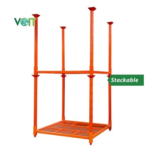 رف تخزين الإطارات قابل للتكديس في مستودع شديد التحمل من الفولاذ - Product Image 3