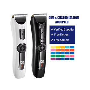 เครื่องโกนหนวดไฟฟ้าเซรามิกสำหรับผู้ชาย ชาร์จผ่าน USB กันน้ำ ใช้ในบ้านได้ 2 หัวโกน ปรับความยาวได้ ภาษาอังกฤษ - Product Image 1