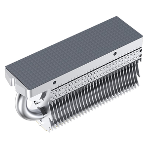 Coolleo CL-V1 высокой производительности <span class=keywords><strong>M</strong></span>. 2 твердотельных жестких диска радиатора, двойная резиновая прокладка, 2280 спецификация, тепловая труба, корпус для компьютера - Product Image 4