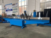 Machine de fermeture de coutures à fermeture éclair pour conduits d'air HVAC carrés HYRUN, moteur 5,5 kW, certifiée ISO CE, modèle HSDSC-1, garantie 1 an, facile à utiliser