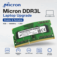 Module de mémoire RAM pour ordinateur portable DDR3L 4 Go 1866 MHz PC3L-14900S 204 broches SODIMM 1,35 V basse tension en stock pour mise à niveau informatique