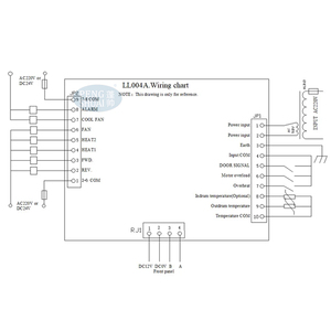 Carte de commande et affichage pour sèche-linge électrique 220V SX205001A, pièces de rechange pour lave-linge et sèche-linge, usage hôtelier, marque <span class=keywords><strong>Pengshuai</strong></span>, garantie 1 an - Product Image 5