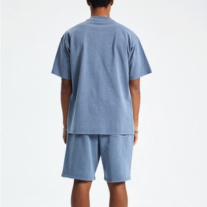 T-shirt unisexe basique en coton 100% de haute qualité, 250 g/m², coupe ample, personnalisable en gros, pour impression - Product Image 2