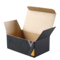 Boîte d'expédition personnalisée en carton ondulé avec impression sur papier kraft, impression et taille personnalisées, logo, impression UV sélective