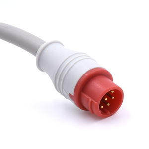 Eendelige <span class=keywords><strong>Ecg</strong></span> Kabel Met Leadwires <span class=keywords><strong>3</strong></span> <span class=keywords><strong>Leads</strong></span> Voor Bionet Bm3 Aha Standaard Snap Goede Kwaliteit - Product Image 4