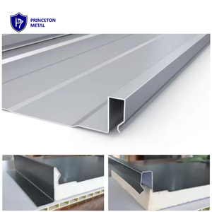 आवासीय खड़े सीवन धातु छत नालीदार एल्यूमीनियम छत - Product Image 3
