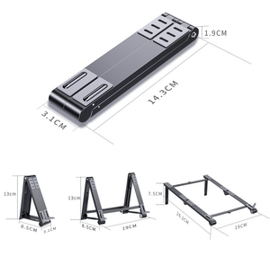 2024 Mini Hercules Notebook <strong>Stand</strong> <strong>Thin</strong> Multifunctional Adjustable <strong>Laptop</strong> Riser Slim Portable Ergonomic <strong>Laptop</strong> <strong>Stand</strong> for Macbook