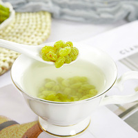MD25 Bon Prix Temps libre en vrac Collations Doux Chinois Séché Vert Raisin Pour La Nourriture