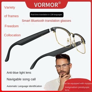 Auriculares multifunción Bluetooth transfronterizos Cancelación de ruido TWS Auriculares Gafas Traducción Filtro de luz azul Puede escuchar - Product Image 5