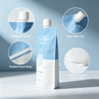 Pochette souple personnalisée avec bec verseur pour détergent liquide, emballage Doypack OEM, conception sur mesure et marque privée acceptées