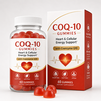 Gummies CoQ10 Bien-être Quotidien 200mg Soutien Cœur & Énergie Adulte Améliore l'Immunité Végétalien 60 Comprimés Marque Privée