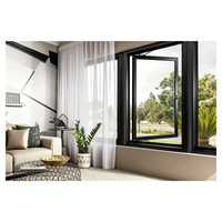 Ventanas Fijas de Aleación de Aluminio CBMmart para Dormitorio, Doble Acristalamiento, Aislamiento Térmico, Ahorro de Energía, Insonorizadas, Ventana Corredera de Vidrio Low-E
